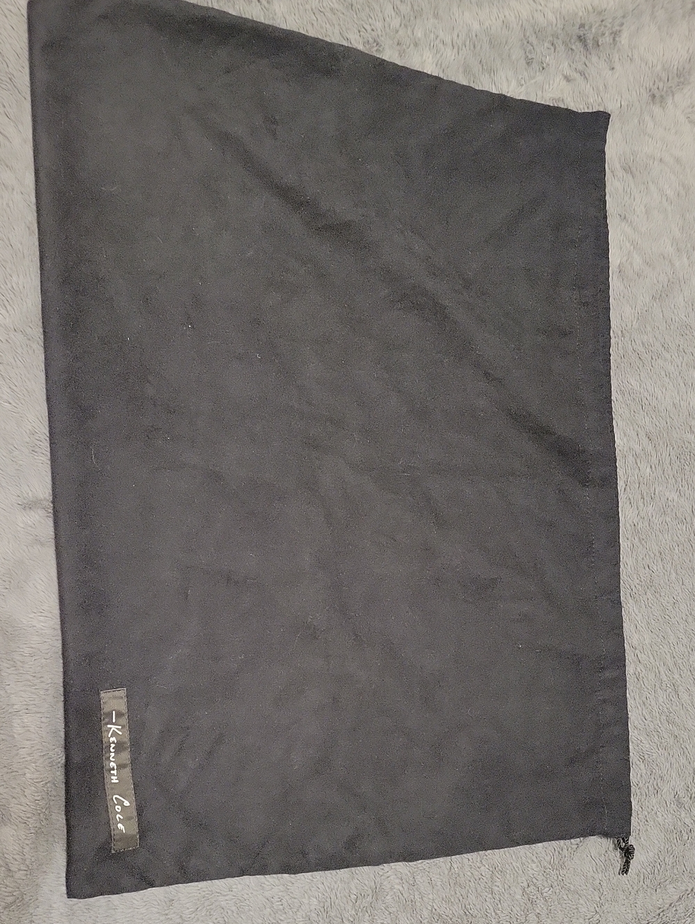 Kenneth Cole Black Drawstring Dust Bag for Men